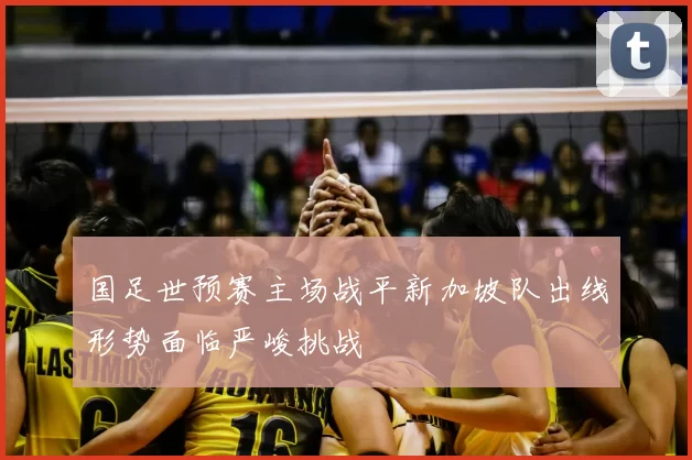 国足世预赛主场战平新加坡队出线形势面临严峻挑战