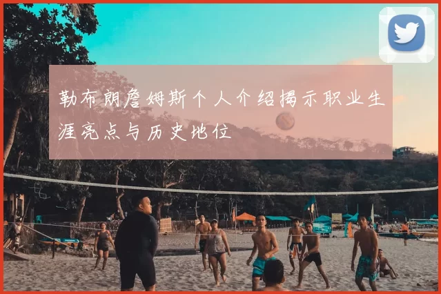 勒布朗詹姆斯个人介绍揭示职业生涯亮点与历史地位